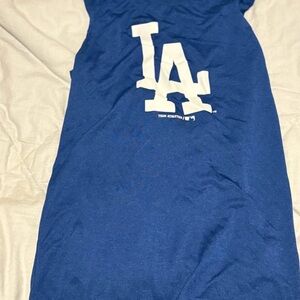 Blue LA Muscle T-Shirt